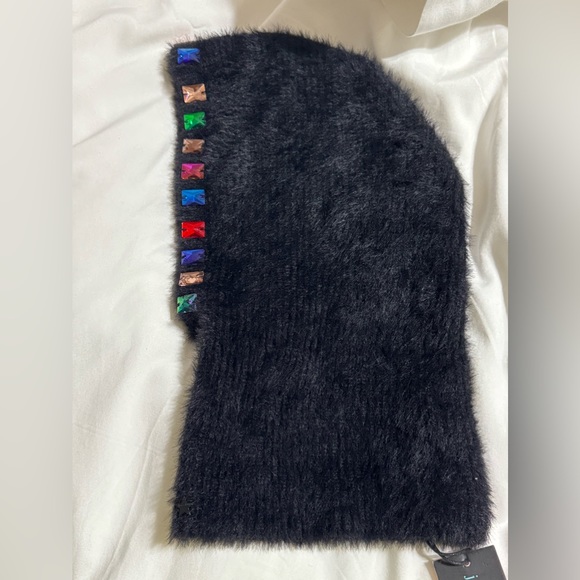 Jocelyn x Terez Bejeweled Balaclava - Black & Multicolor - Picture 4 of 4